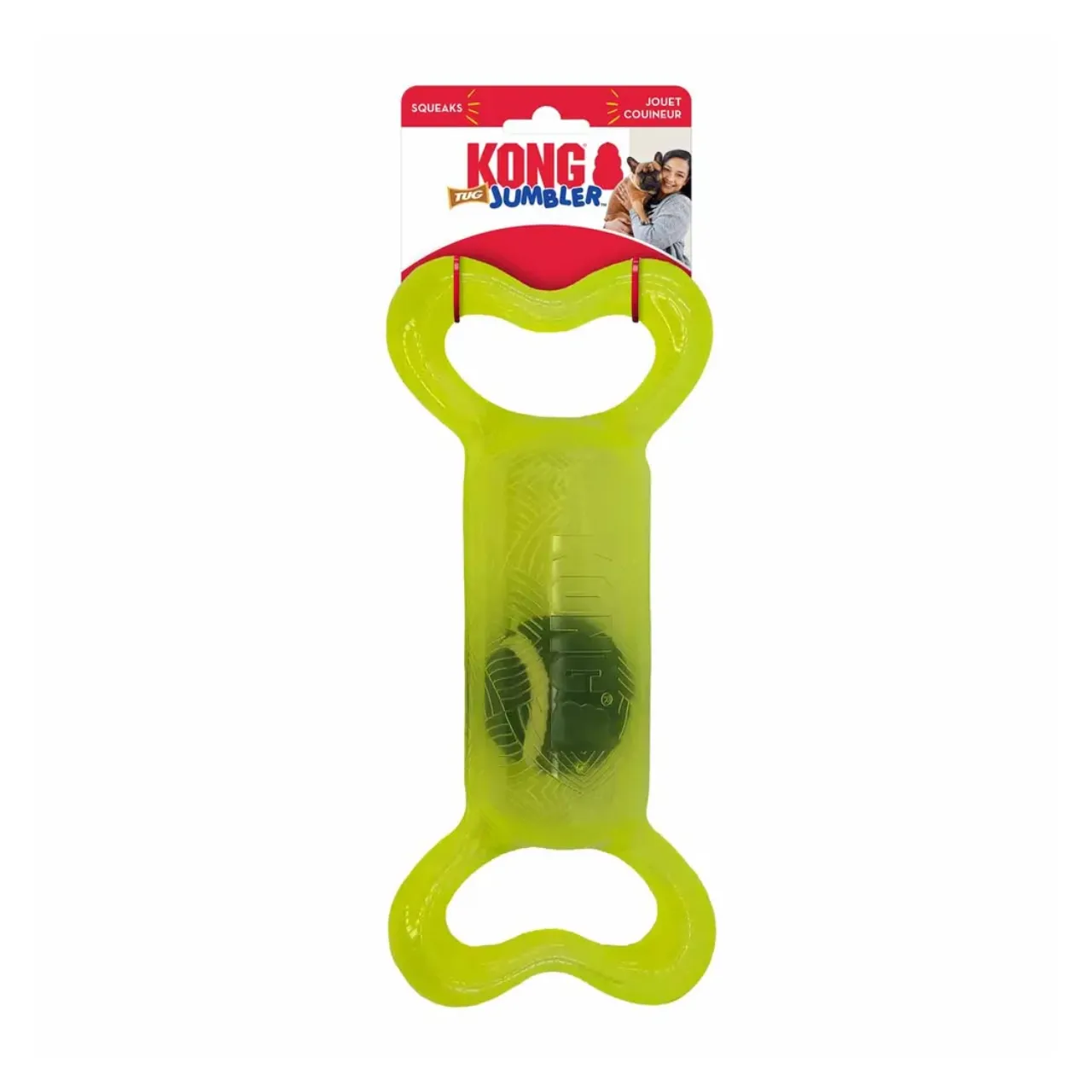 KONG Jumbler Tug trækkelegetøj mix M/L 32 cm